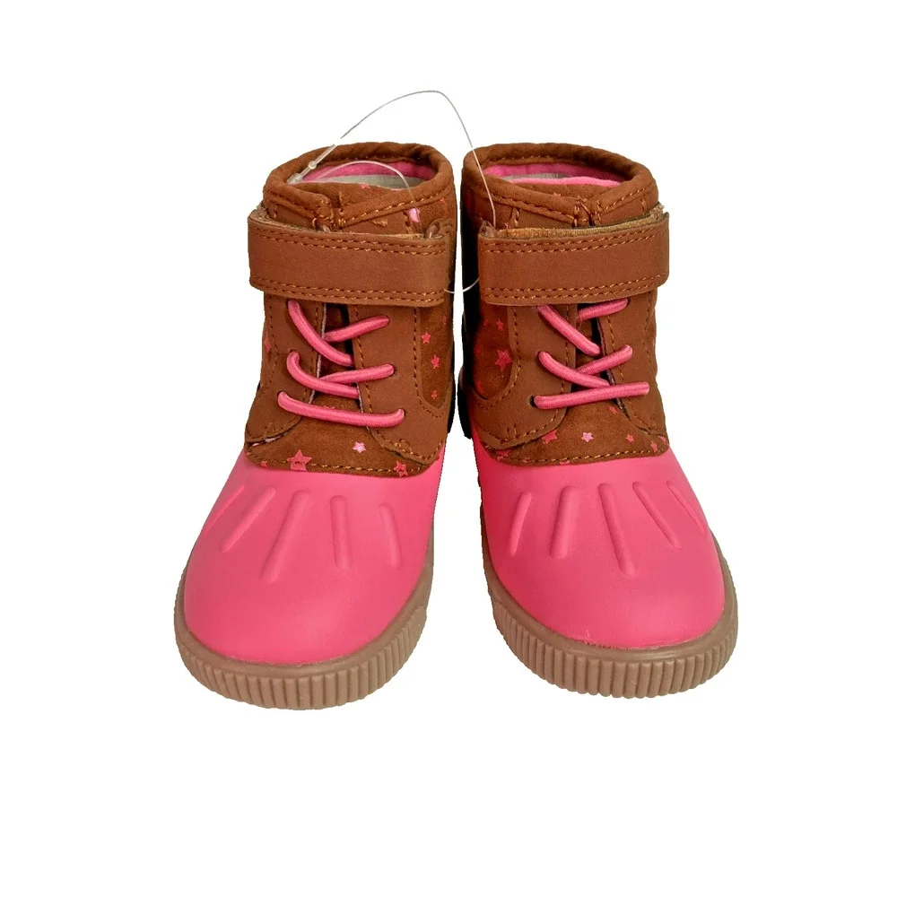New Simple Joys Size 8 by Carters Alexis Boots-Pink-Outdoor Boot Girls